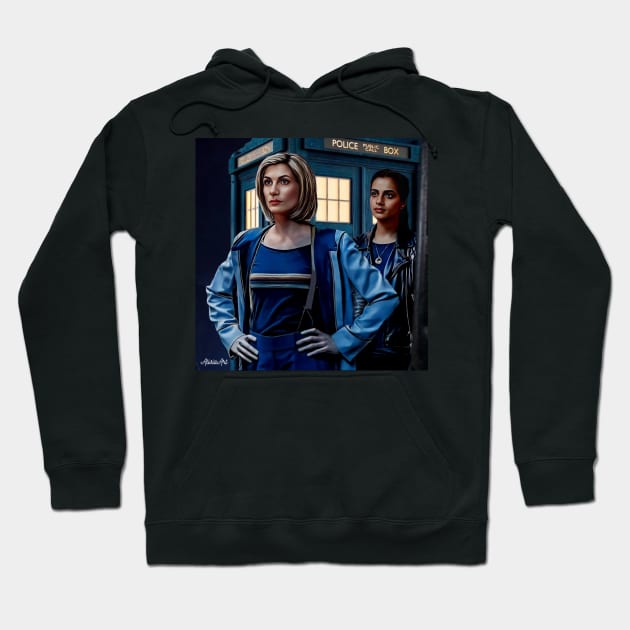 13th doctor / thasmin power couple Hoodie by AlisiaArt